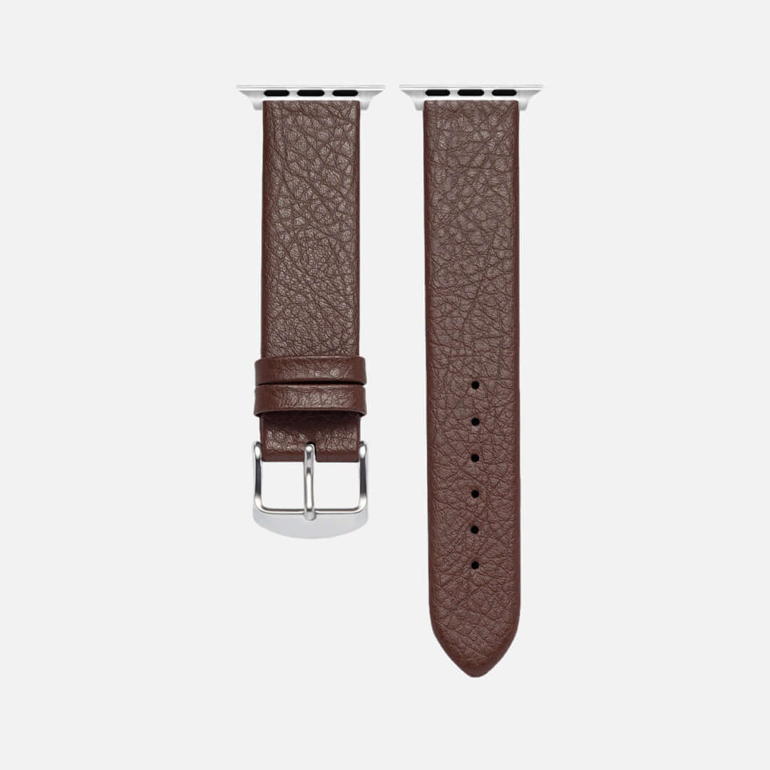 Apple Watch Lederarmband Vegan aus Weinleder – Dunkelbraun - Image 10